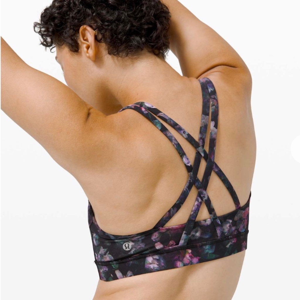 Lululemon Energy Bra, Medium Support, B-D Cup, Size 4